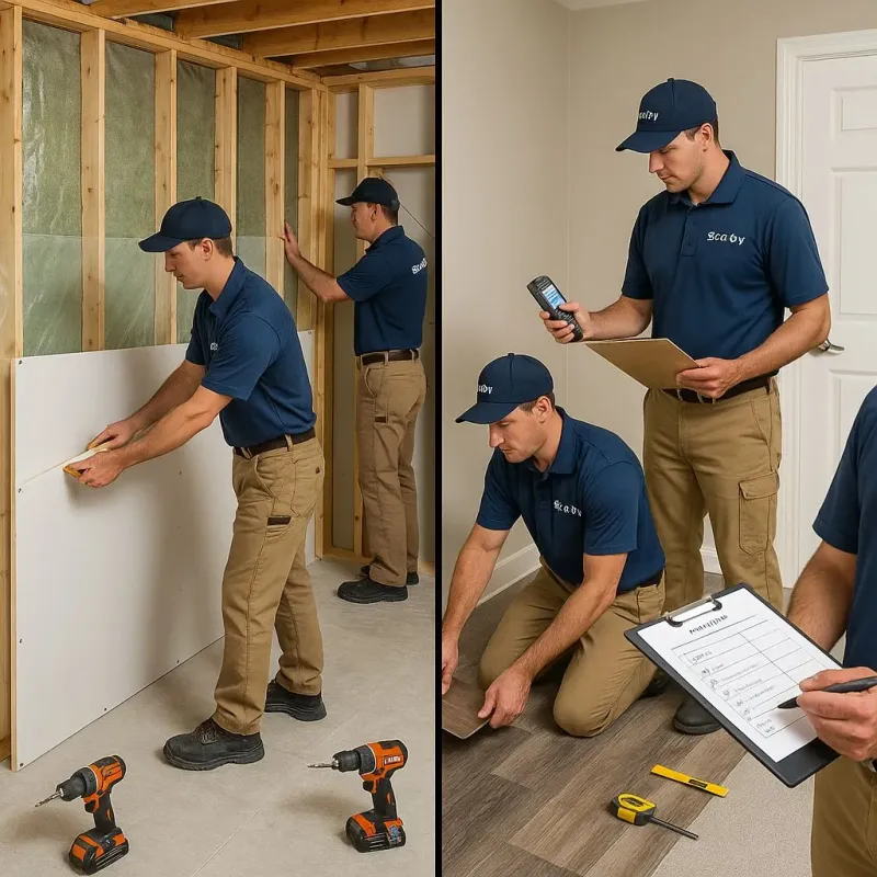 Repairs and Reconstruction process in Maury, NC
