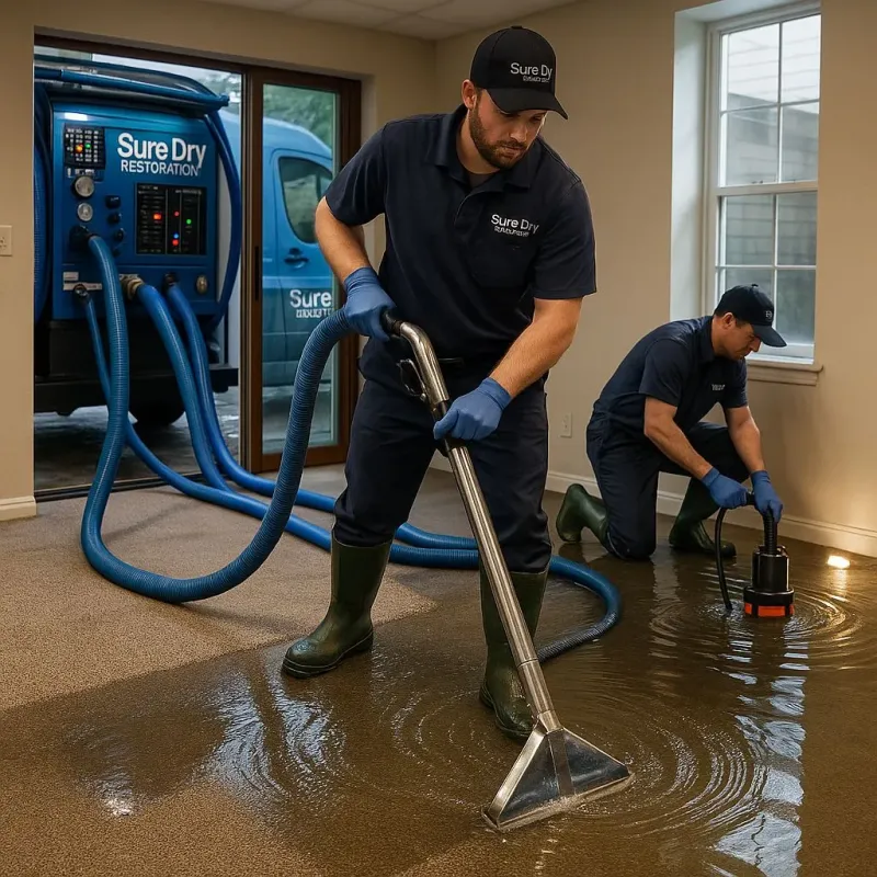 Water Extraction and Removal process in Maury, NC